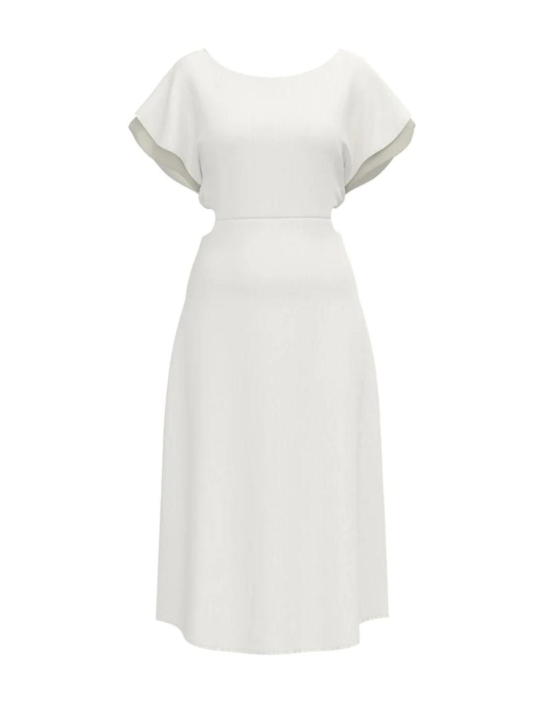 Vestido Magdalena Marfil