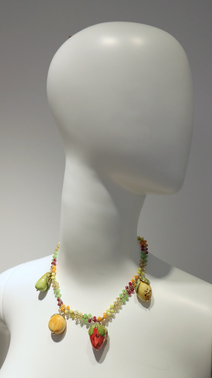Collar corto de Frutas