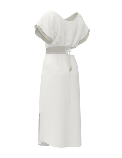 Vestido Magdalena Marfil